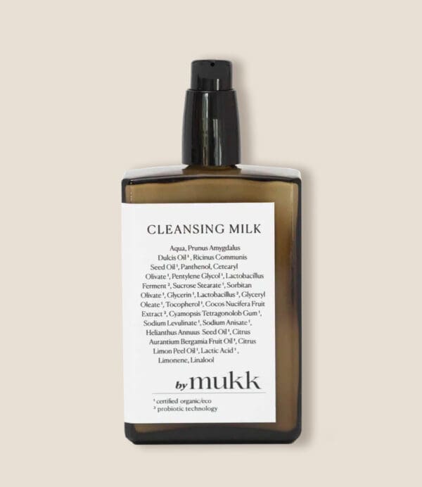 By Mukk Cleansing Milk. Ilu Hub - Natural Organic Skincare Products Makeup
