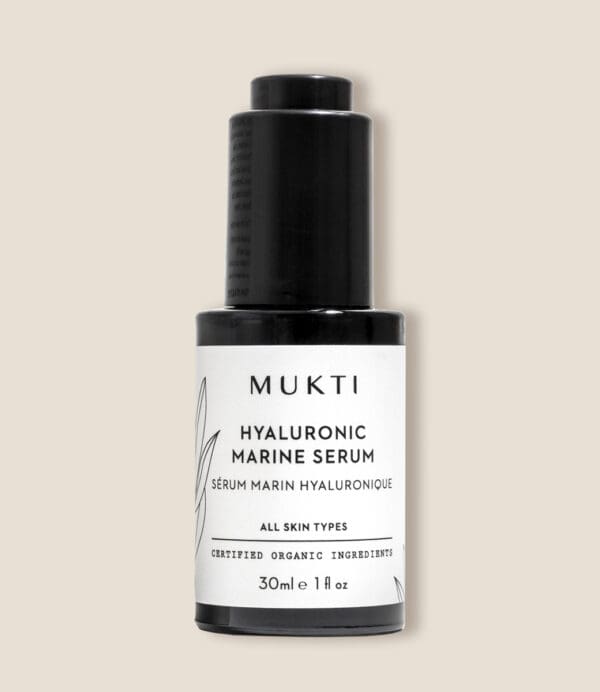 Mukti Organics Hyaluronic Marine Serum. Ilu Hub - Natural & Organic Clean Skincare Products & Makeup