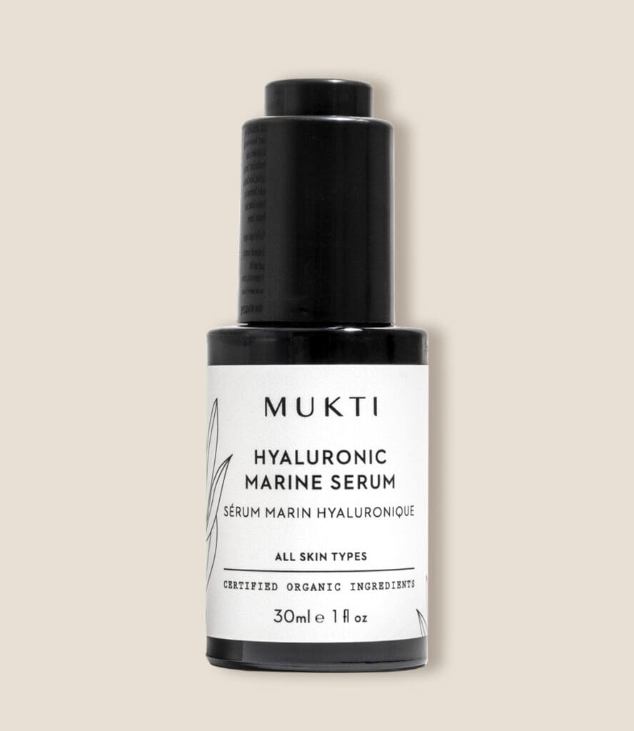 Mukti Organics Hyaluronic Marine Serum. Ilu Hub - Natural & Organic Clean Skincare Products & Makeup