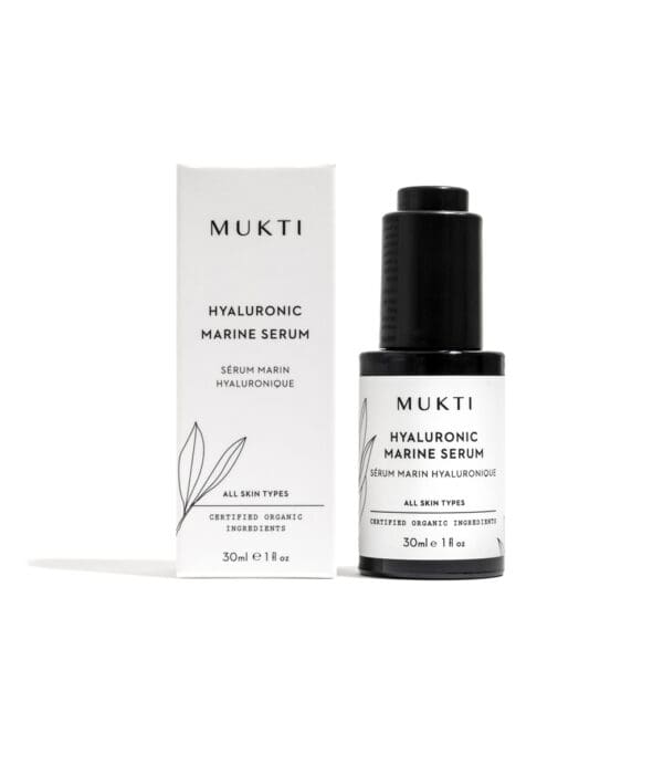 Mukti Organics Hyaluronic Marine Serum. Ilu Hub - Natural & Organic Clean Skincare Products & Makeup