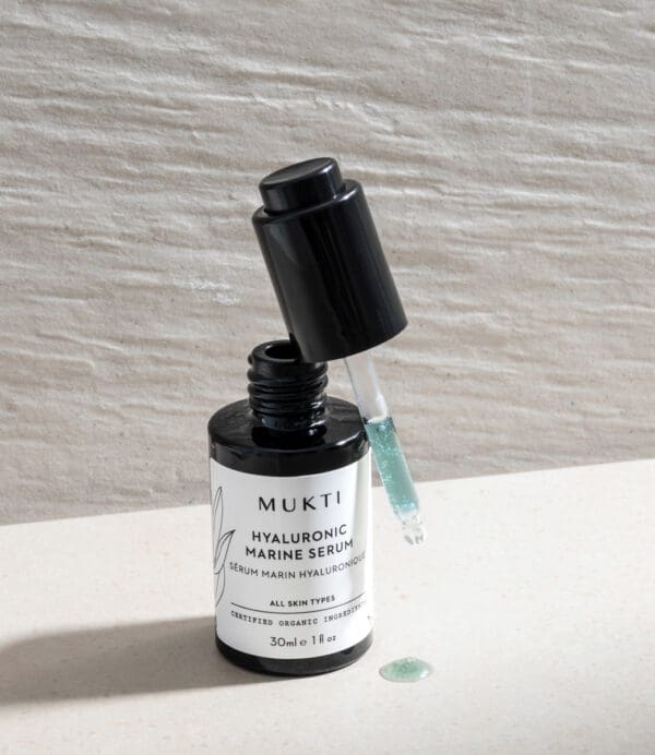 Mukti Organics Hyaluronic Marine Serum. Ilu Hub - Natural & Organic Clean Skincare Products & Makeup