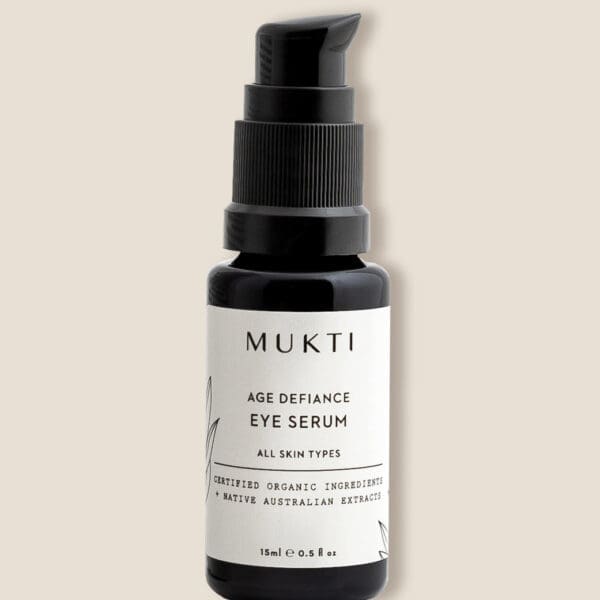 Mukti Age Defiance Eye Serum. Ilu Hub - Natural & Organic Skincare Products & Makeup