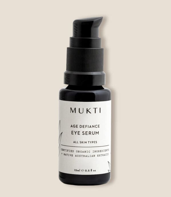 Mukti Age Defiance Eye Serum. Ilu Hub - Natural & Organic Skincare Products & Makeup