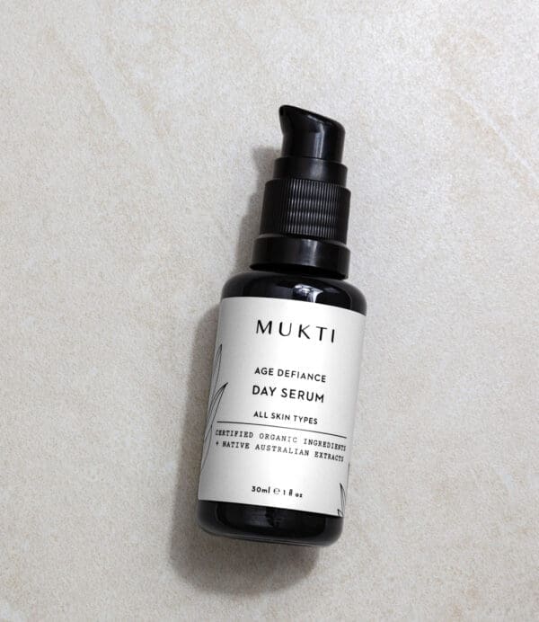 Mukti Organics Age Defiance Day Serum. Ilu Hub - Natural & Organic Clean Skincare Products & Makeup