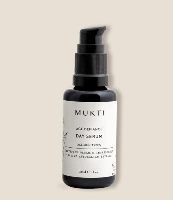 Mukti Organics Age Defiance Day Serum. Ilu Hub - Natural & Organic Clean Skincare Products & Makeup