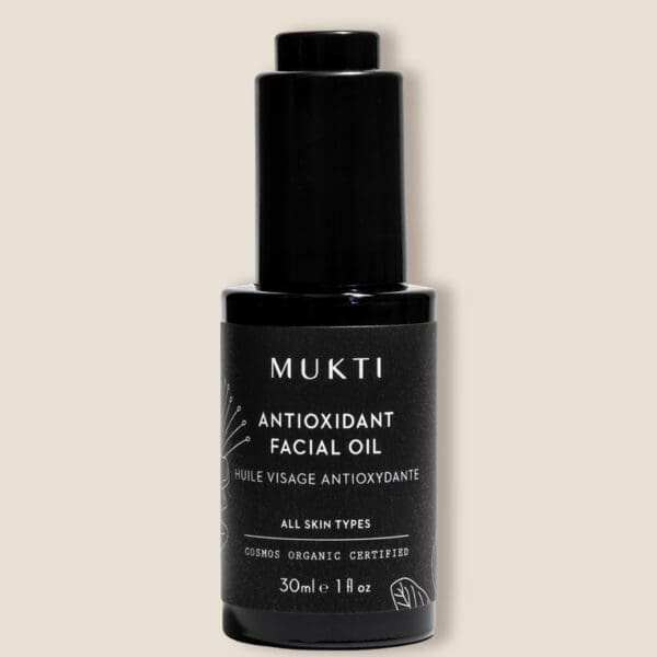Mukti Organics Antioxidant Facial Oil. Ilu Hub - Natural Organic Clean Skincare Products Makeup