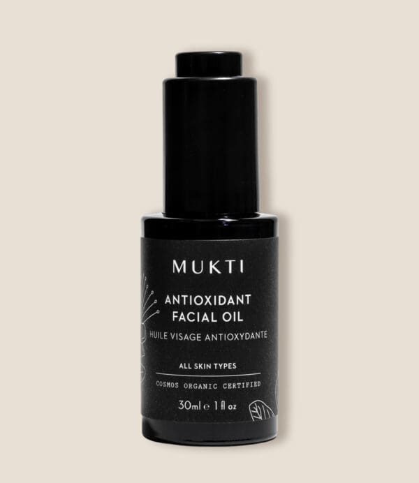 Mukti Organics Antioxidant Facial Oil. Ilu Hub - Natural Organic Clean Skincare Products Makeup