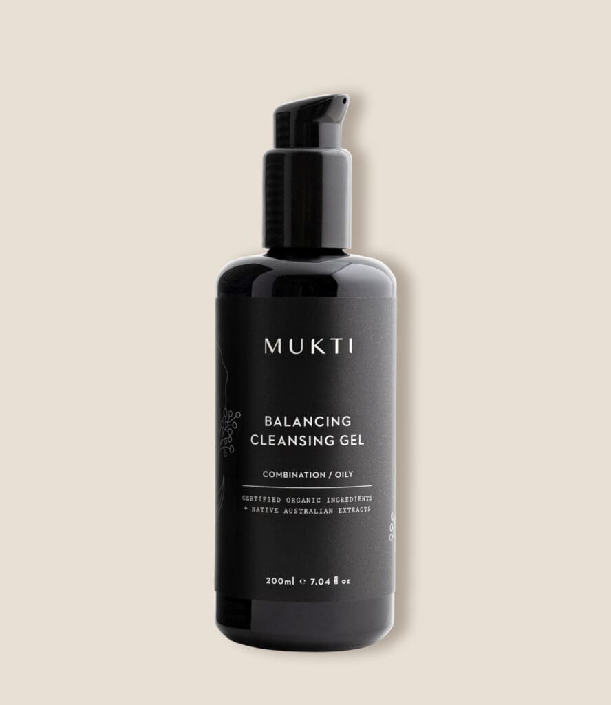 Mukti Organics Balancing Cleansing Gel. Ilu Hub - Natural & Organic Clean Skincare Products & Makeup