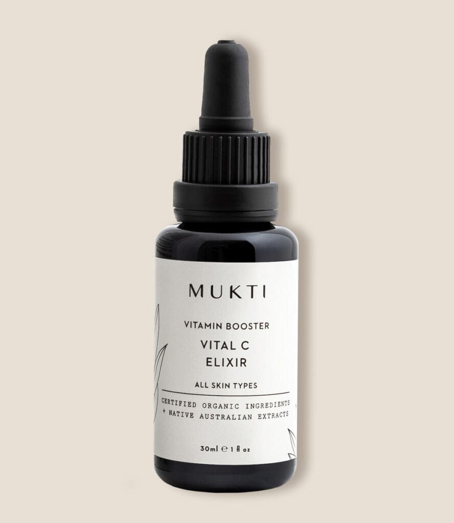 Mukti Organics Vital C Elixir Vitamin C Serum. Ilu Hub - Natural & Organic Clean Skincare Products & Makeup