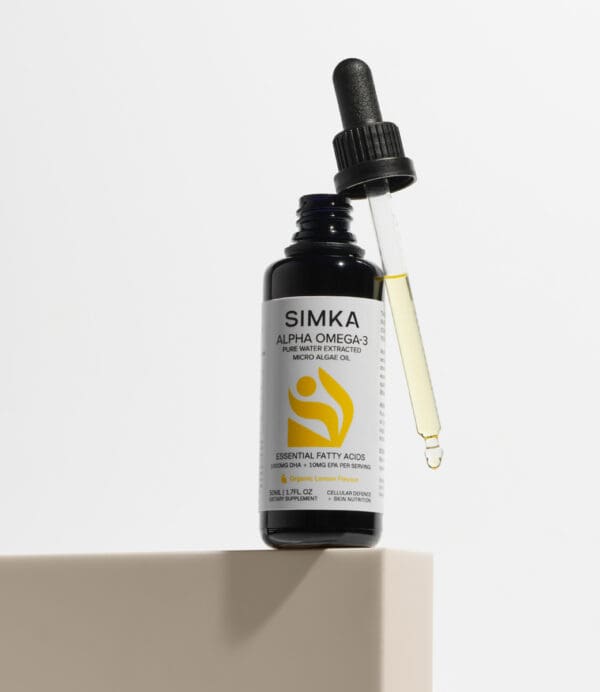 Simka Alpha Omega-3 Liquid Supplements. Ilu Hub - Natural Organic Clean Skincare Products Makeup