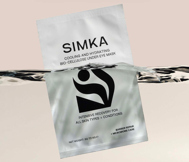 Christmas gift ideas. Simka Bio-Cellulose Under Eye Mask. Ilu Hub - Natural Organic Clean Skincare Products Makeup