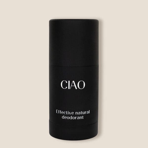 CIAO Natural Stick Deodorant with Reusable Metal Case and 2 Refills. Ilu Hub - Natural Organic Clean Skincare Products Makeup