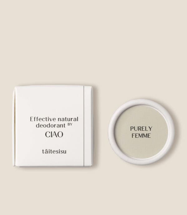 CIAO Natural Stick Deodorant Refill Purely Femme. Ilu Hub - Natural Organic Clean Skincare Products Makeup Haircare