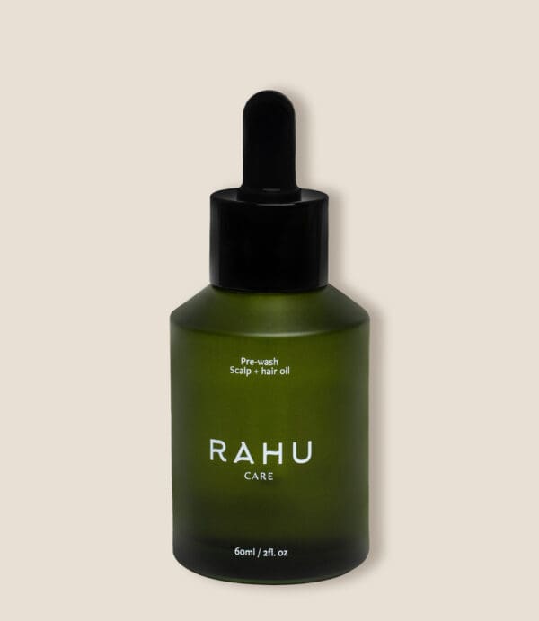 Rahu Care Pre-Wash Scalp & Hair Oil. Ilu Hub - Natural Organic Clean Skincare Products Makeup