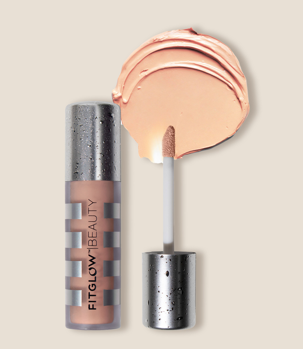 Fitglow Beauty Correct+ Peach Natural Corrector. Ilu Hub - Natural Organic Clean Skincare Products Makeup