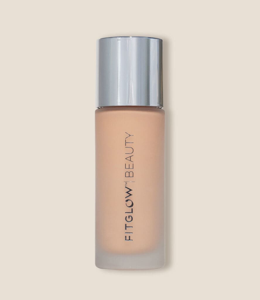 Fitglow Beauty Foundation+ F3. Natural Foundation. Ilu Hub - Natural Organic Clean Skincare Products Makeup