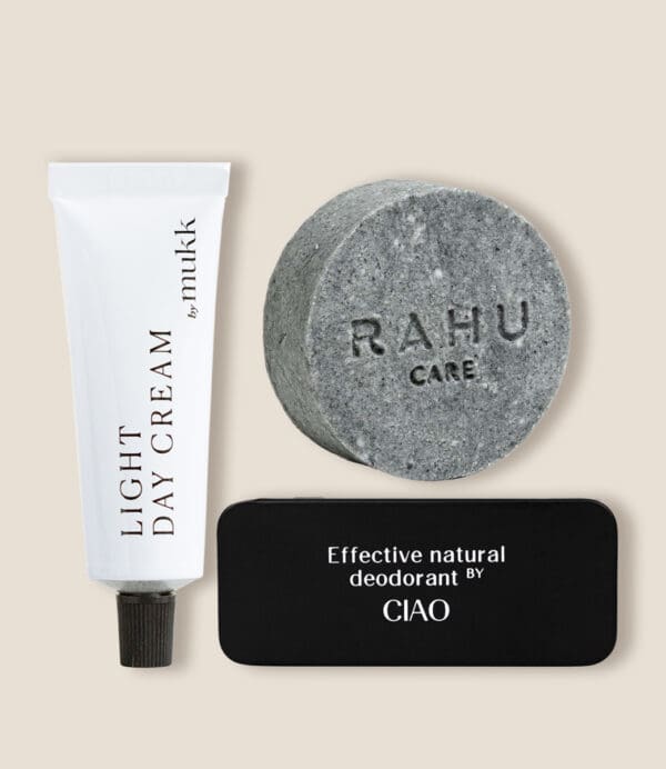 Father's Day Set: Unisex Shampoo & Light Day Cream & Deodorant.Ilu Hub - Natural Organic Clean Skincare Products Makeup