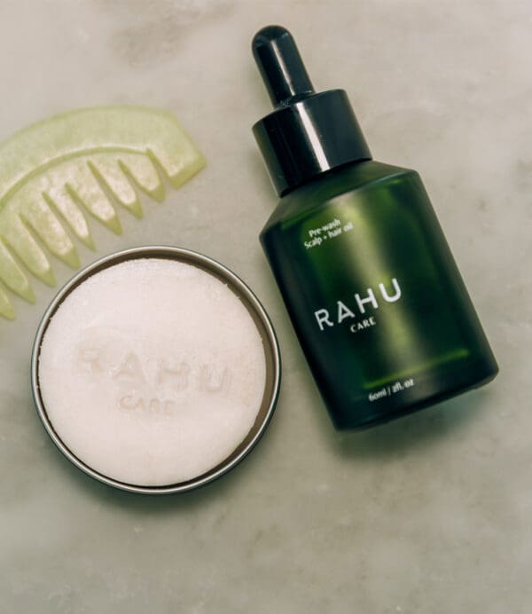 Rahu Care Scalp Care Combo. Pre-wash Scalp & Hair Oil, Scalp Skincare Shampoo. Ilu Hub - Natural Organic Clean Skincare, Makeup, Haircare