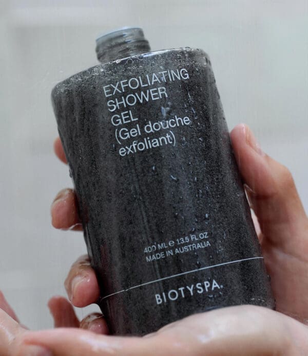 Biotyspa Exfoliating Shower Gel. Ilu Hub - Natural Organic Clean Skincare Makeup Haircare