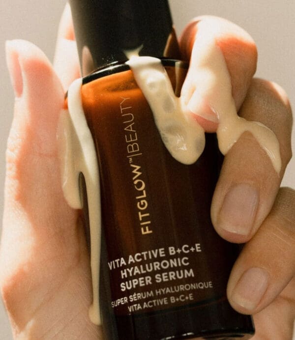 Fitglow Beauty Vita Active B+C+E Hyaluronic Super Serum. Ilu Hub - Natural Organic Clean Skincare Makeup Haircare