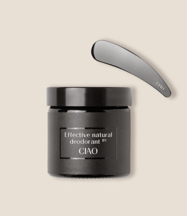 Ciao Natural Deodorant Cream with Applicator. Ilu Hub - Natural Organic Clean Skincare Products Makeup